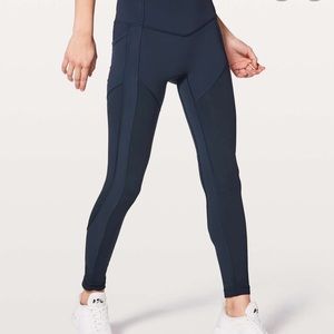 Lululemon All the Right Moves Navy Legging